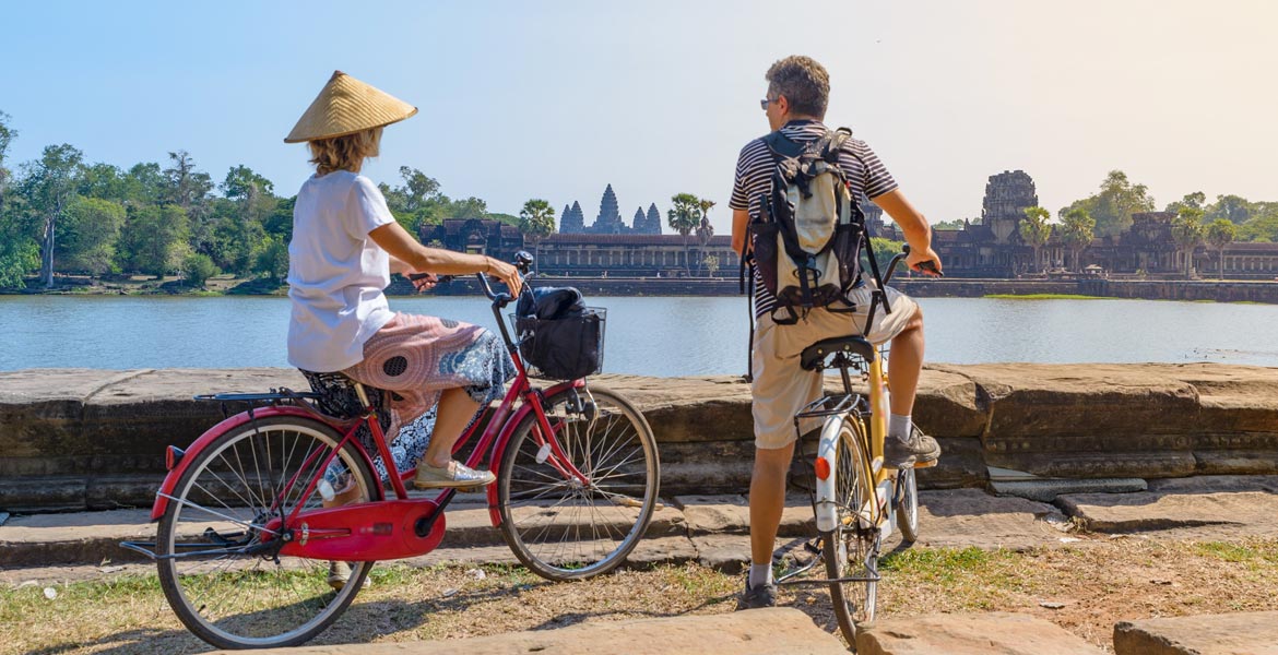 Angkor And Floating Village Cycling